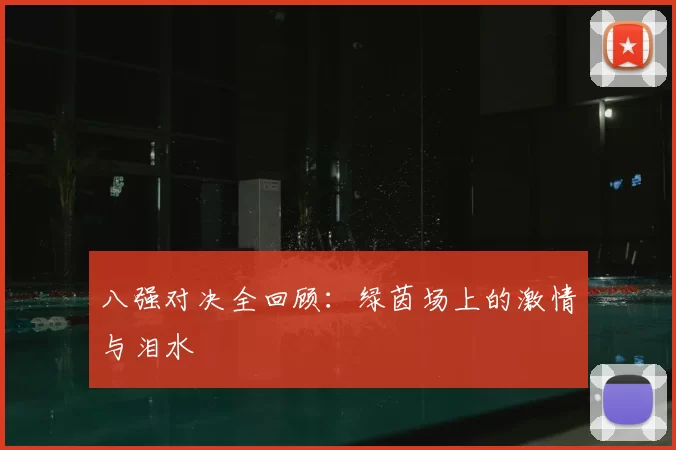 八强对决全回顾：绿茵场上的激情与泪水